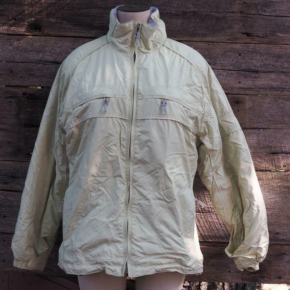 Mobius Womens Yellow Insulated Parka Size M